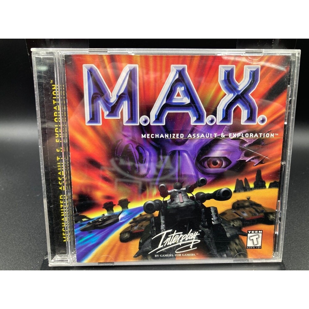Interplay M.A.X. Mechanized Assault & Exploration PC Game CD-ROM